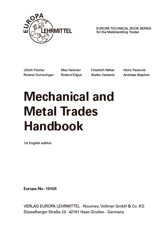 Mechanical and Metal Trades Handbook - First pages 1