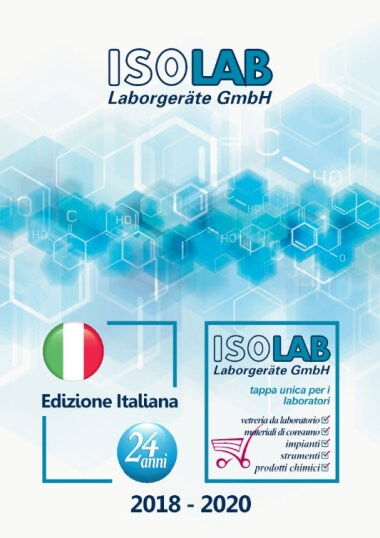 ISOLAB, führender Hersteller von Laborwaren aus Glas und Kunststoff - Produktkatalog Übersetzung in Italienisch