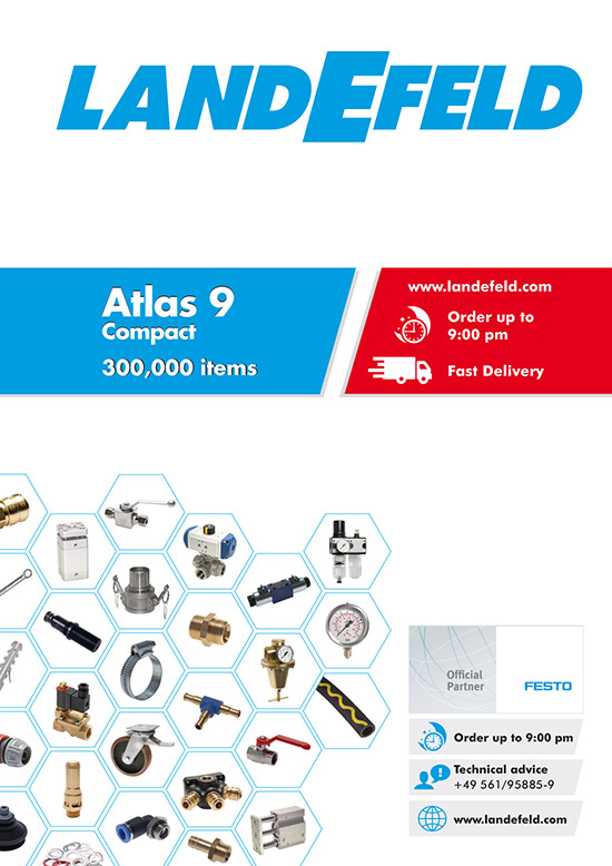 LANDEFELD Atlas 9 Compact Katalog in Englisch